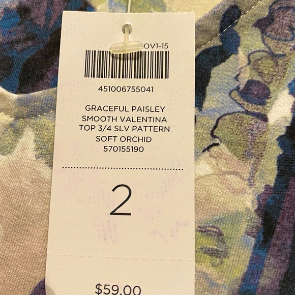 Women’s Chico Shirt Size 2 (New) - Picture 5 of 5